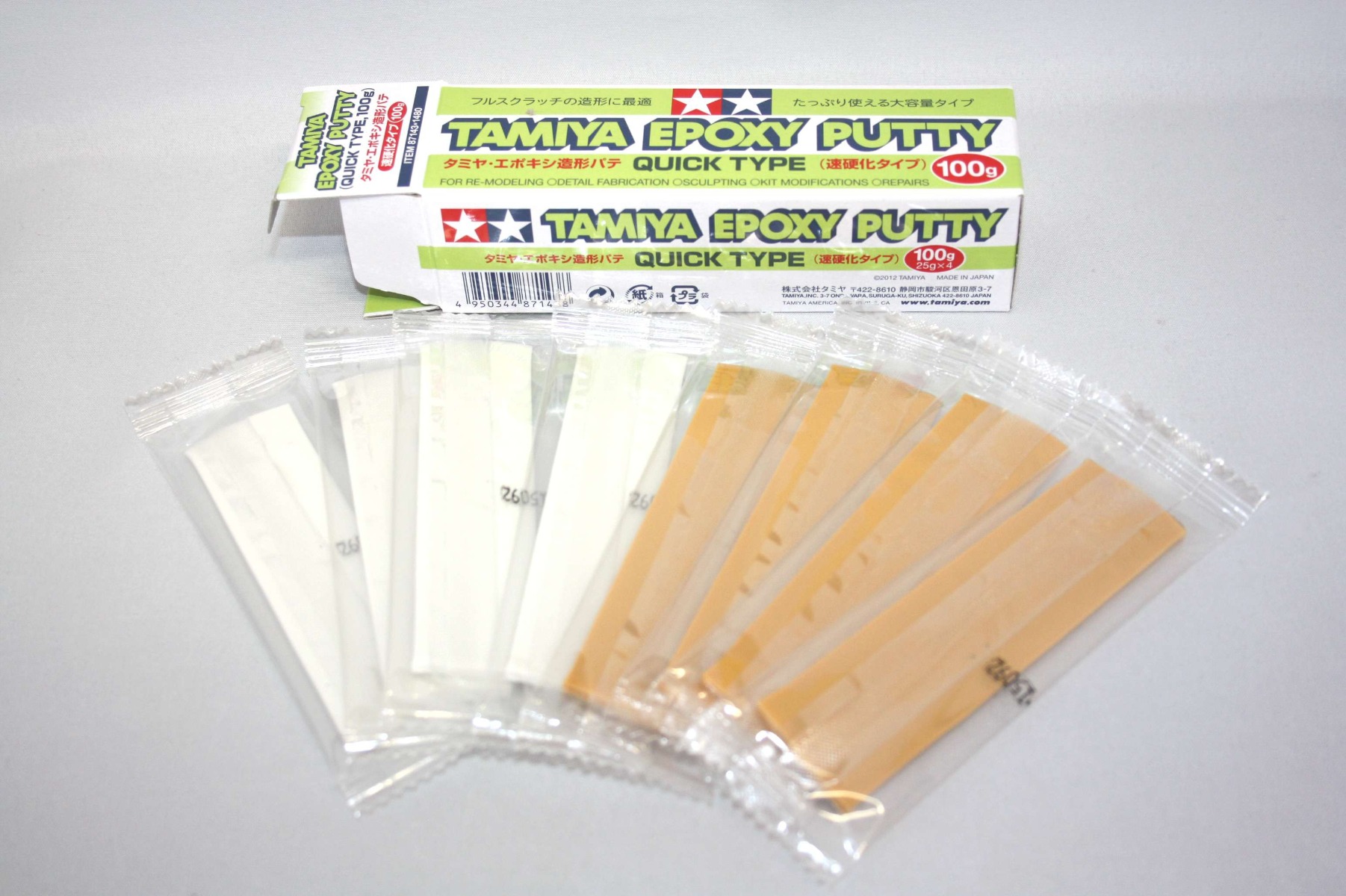 Tamiya TA87143 Epoxy Putty Quick 100g