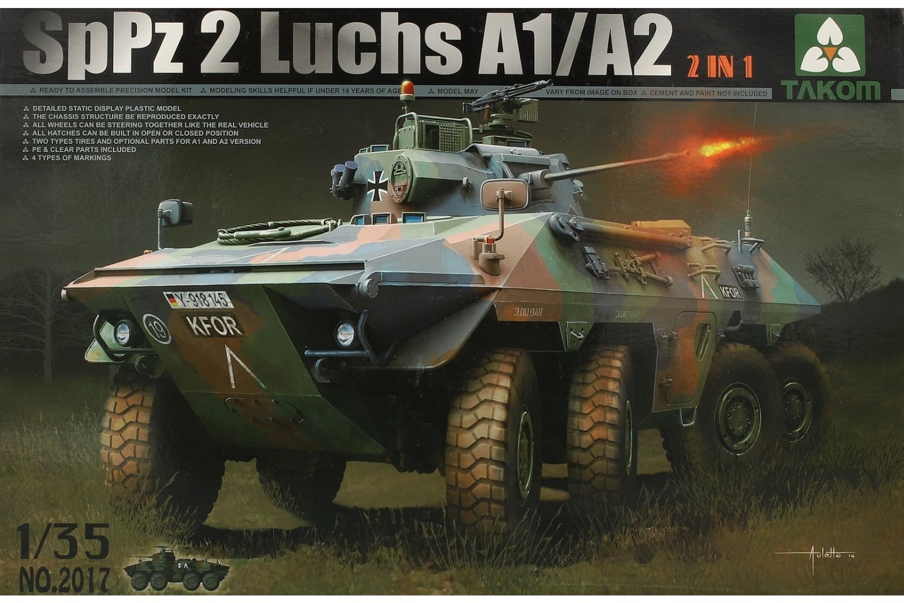 TAKOM2017 SpPz 2 Luchs A1/A2