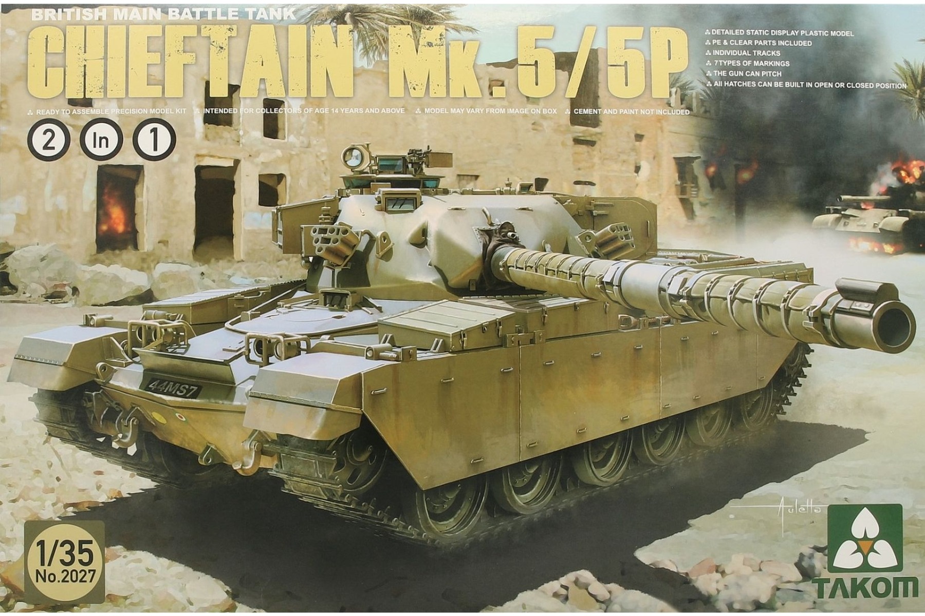 TAKOM2027 British Main Battle Tank Chieftain Mk.5/P