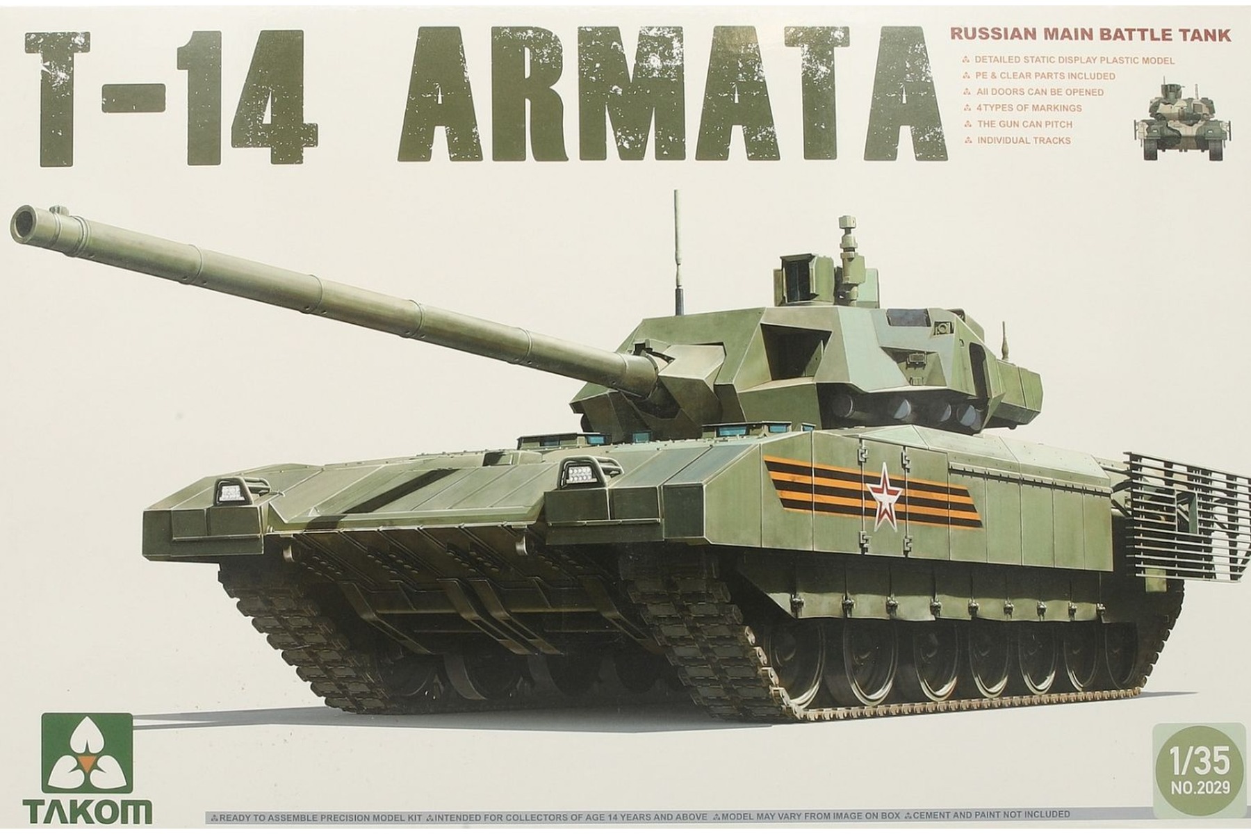 TAKOM2029 T-14 ARMATA Russian Main Battle Tank