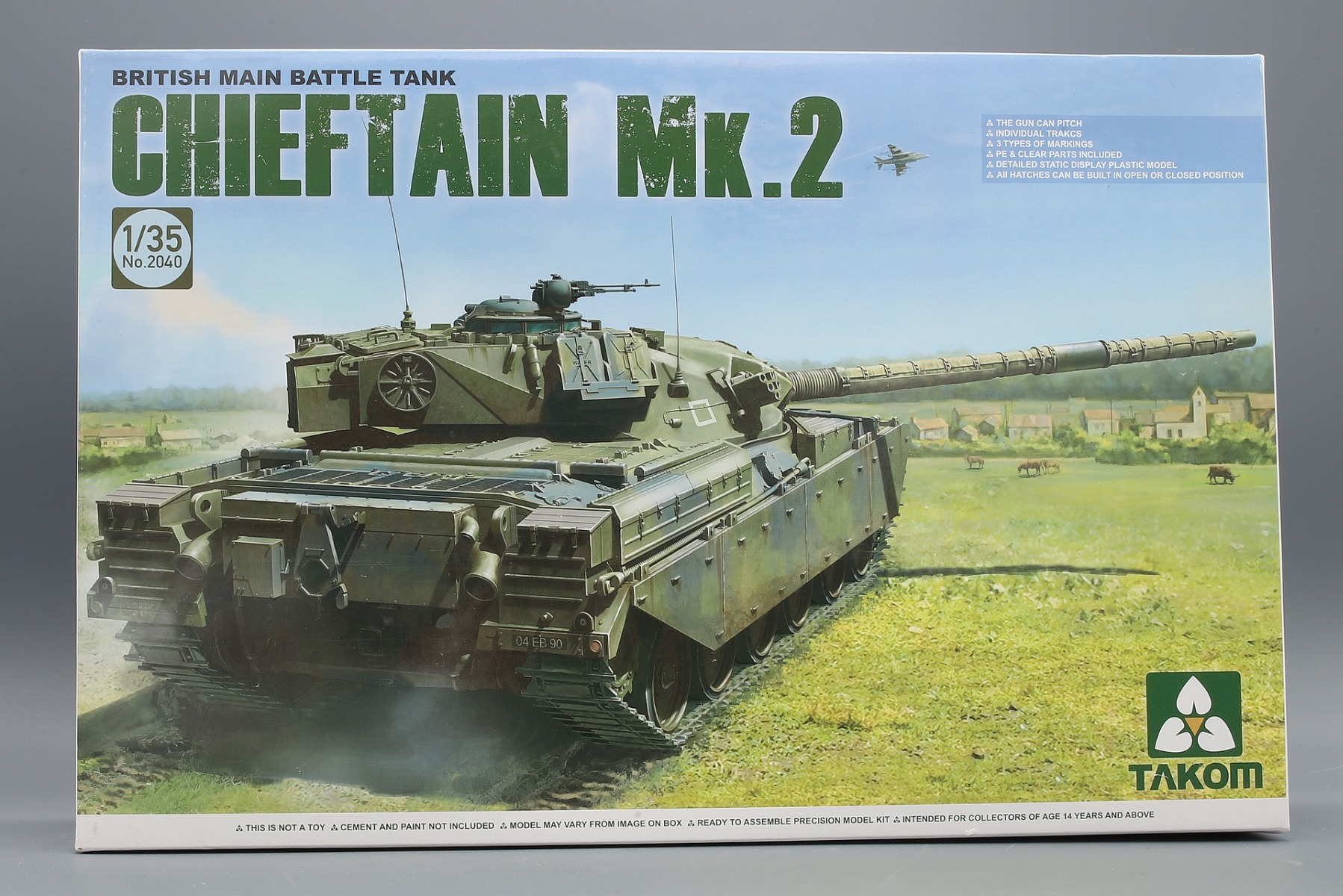 TAKOM2040 British Main Battle Tank Chieftain Mk.2