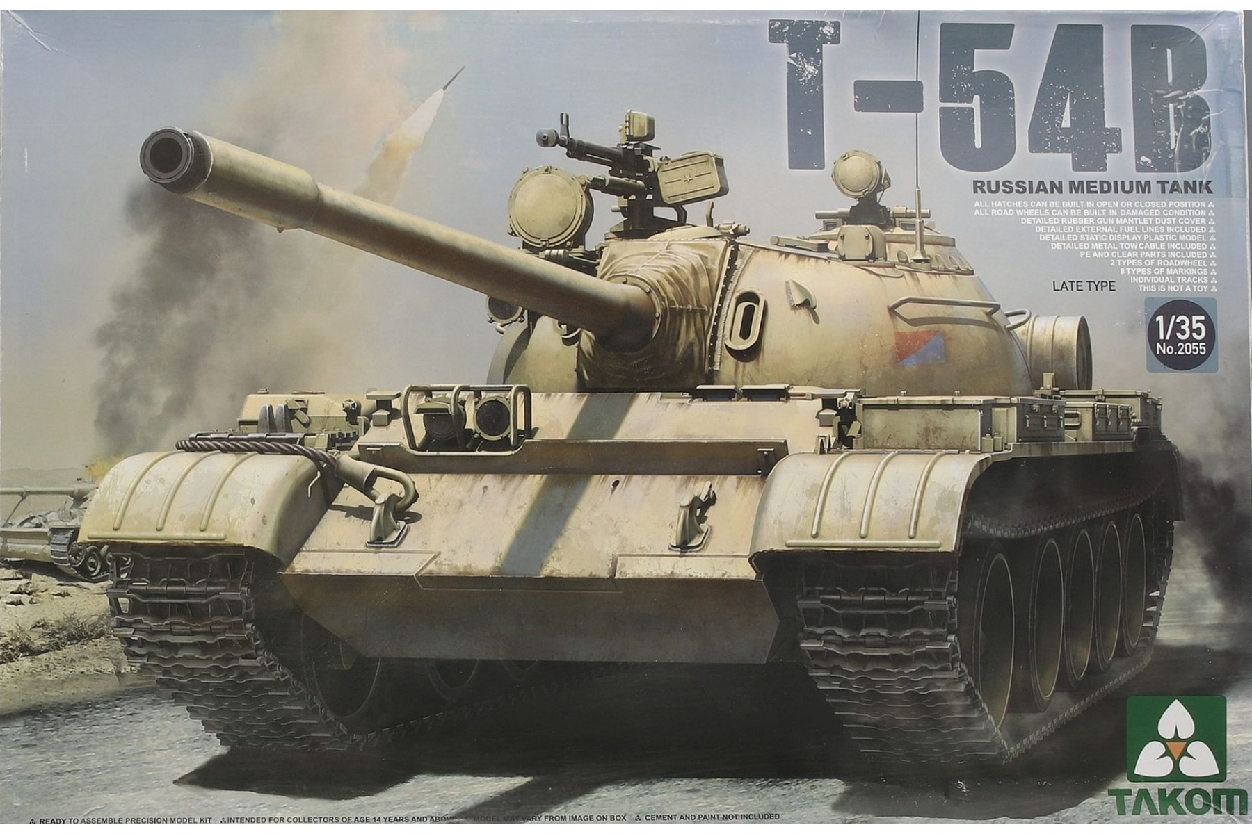 TAKOM2055 T-54 B Russian Medium Tank Late Type