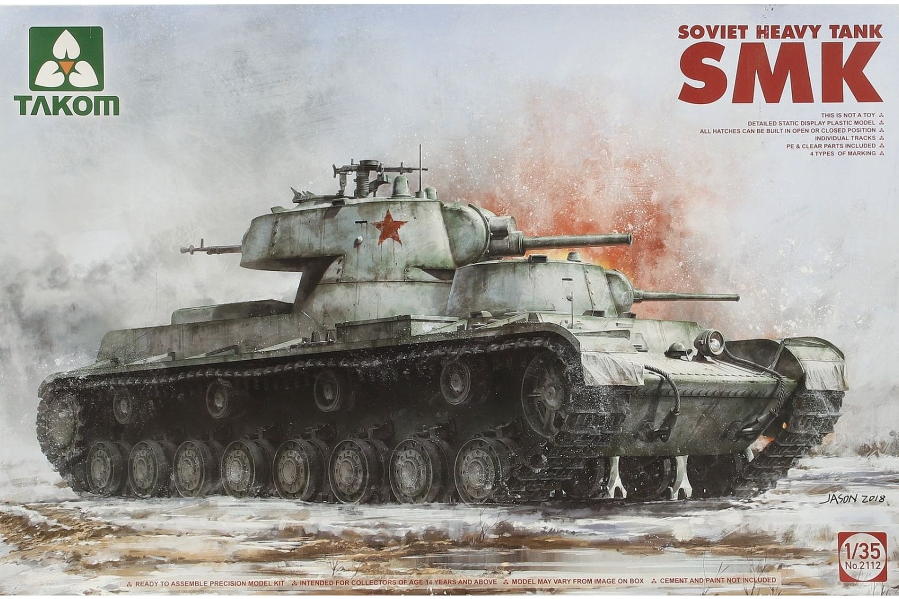 TAKOM2112 Soviet Heavy Tank SMK