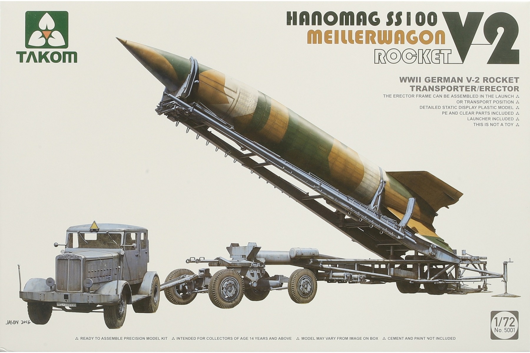 TAKOM5001 V-2 Rocket, Hanomag SS100 & Meillerwagen