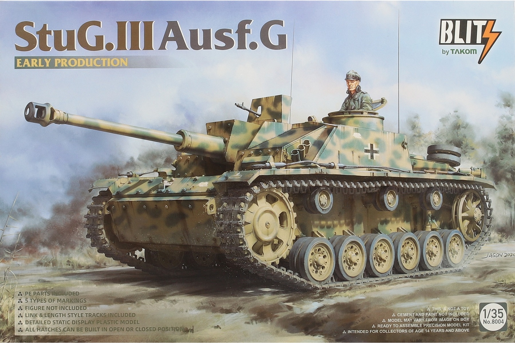 TAKOM8004 StuG.III Ausf.G Early Production