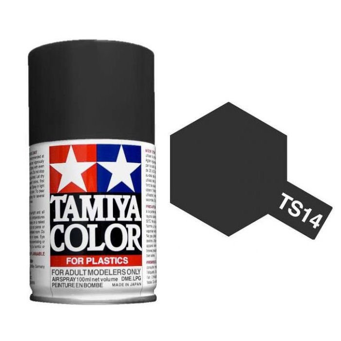 Tamiya TA85014 TS-14 Black 100ml spray