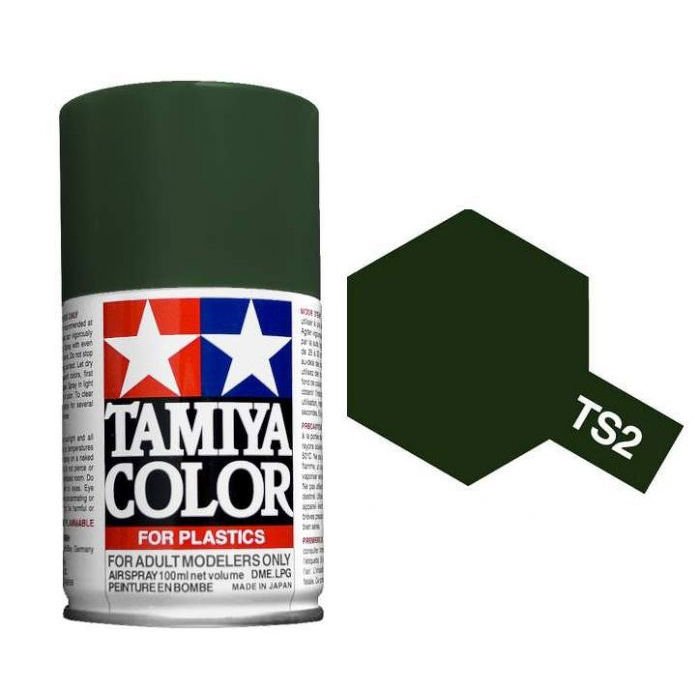Tamiya TA85002 TS-2 Dark Green 100ml spray