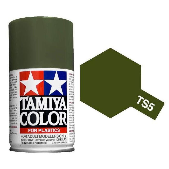 Tamiya TA85005 TS-5 Olive Drab 100ml spray