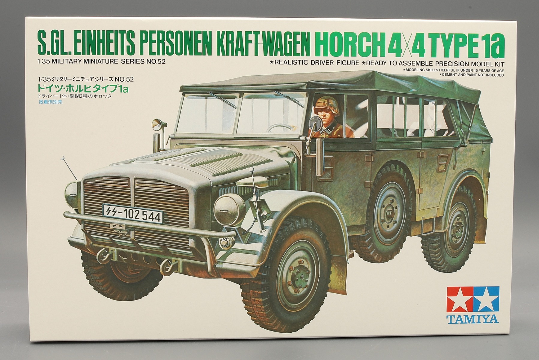 Tamiya TA35052 s.Gl. Einheits Personen Kraftwagen Horch 4X4 Type 1a