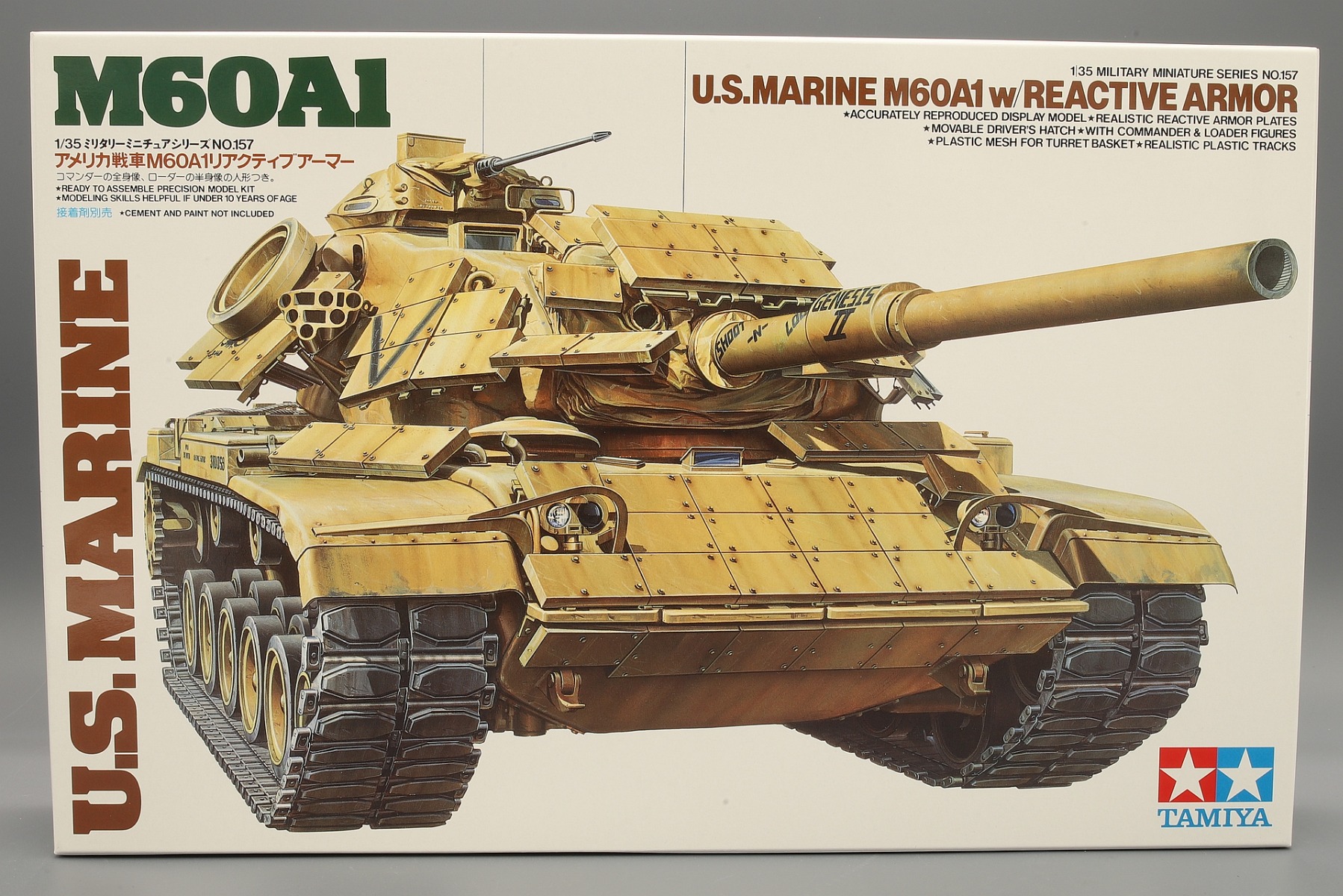 Tamiya TA35157 U.S Marine M60A1 w/ Reactive Armor