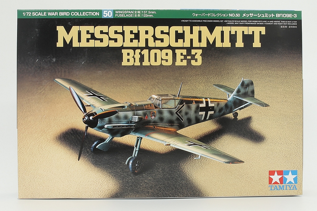 Tamiya TA60750 Messerschmitt Bf 109 E-3, model kit