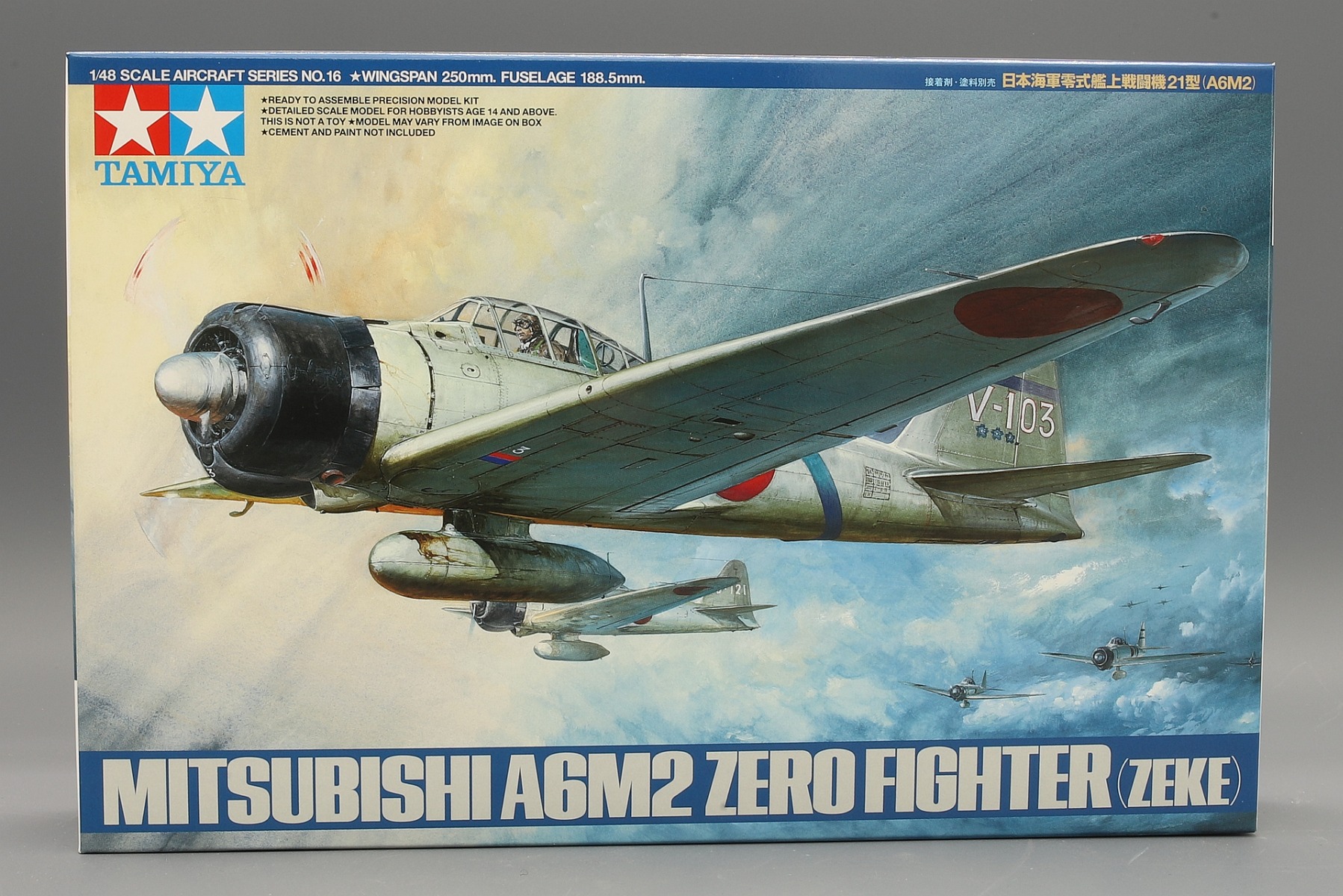 Tamiya TA61016 Mitsubishi A6M2 Zero Fighter (Zeke)