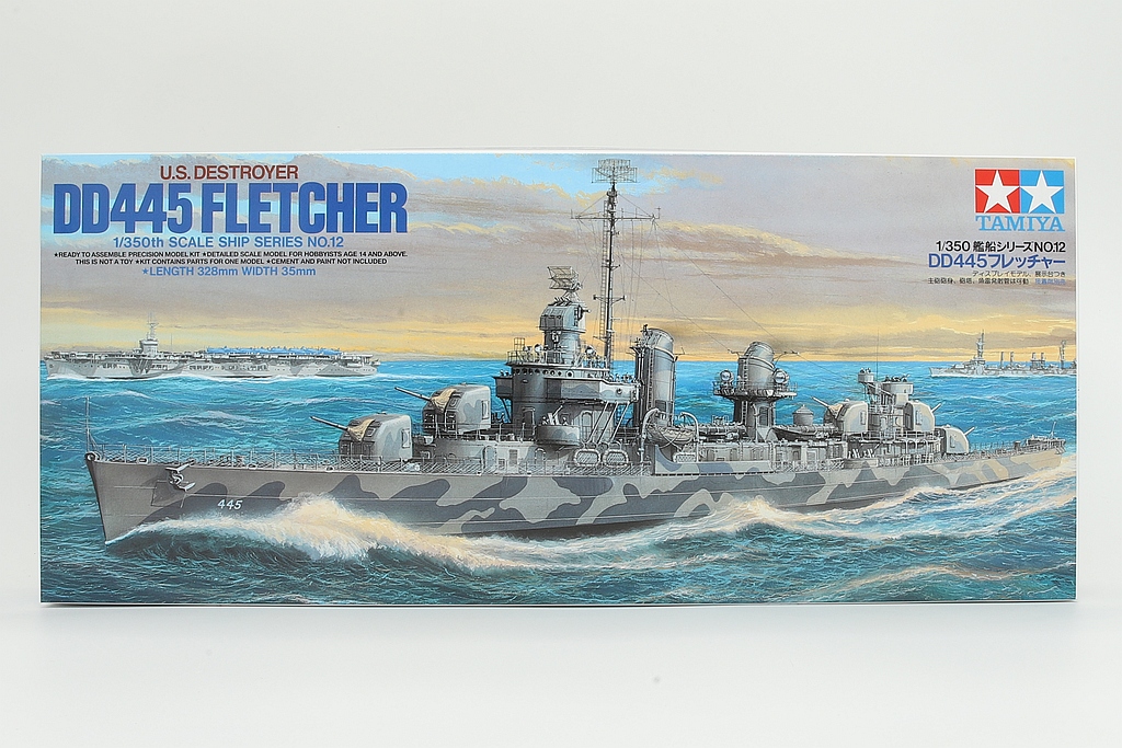 Tamiya TA78012 US Navy Destroyer USS Fletcher DD-445