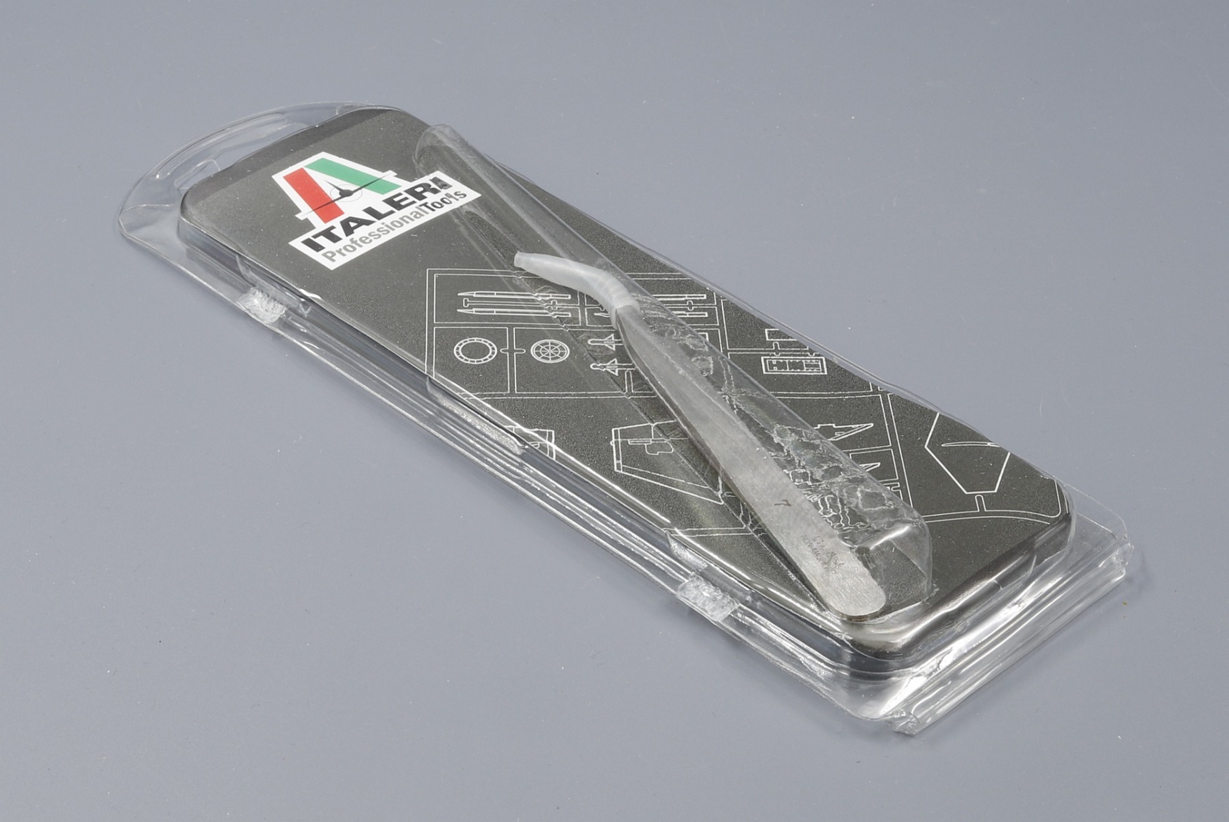 Italeri IT50813 Precision tweezer - curved, Italeri