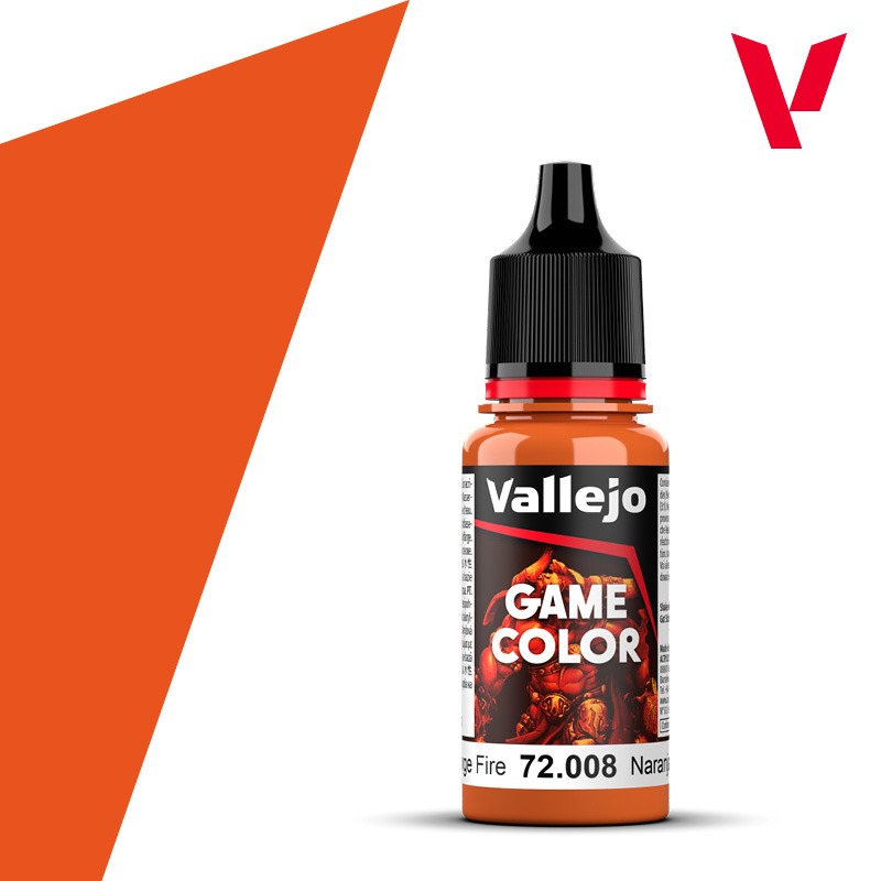 Orange Fire 18ml Vallejo Game Color 72008