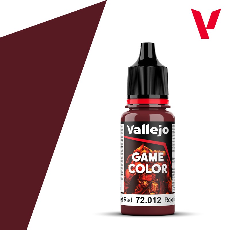 Scarlet Red 18ml Vallejo Game Color 72012