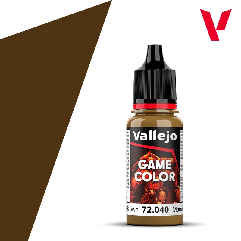 Leather Brown 18ml Vallejo Game Color 72040