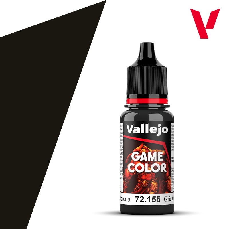 Heavy Charcoal 18ml Vallejo Game Color 72155