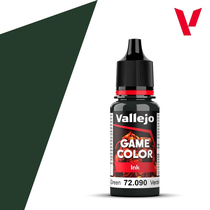 Black Green 18ml Vallejo Game Color 72090