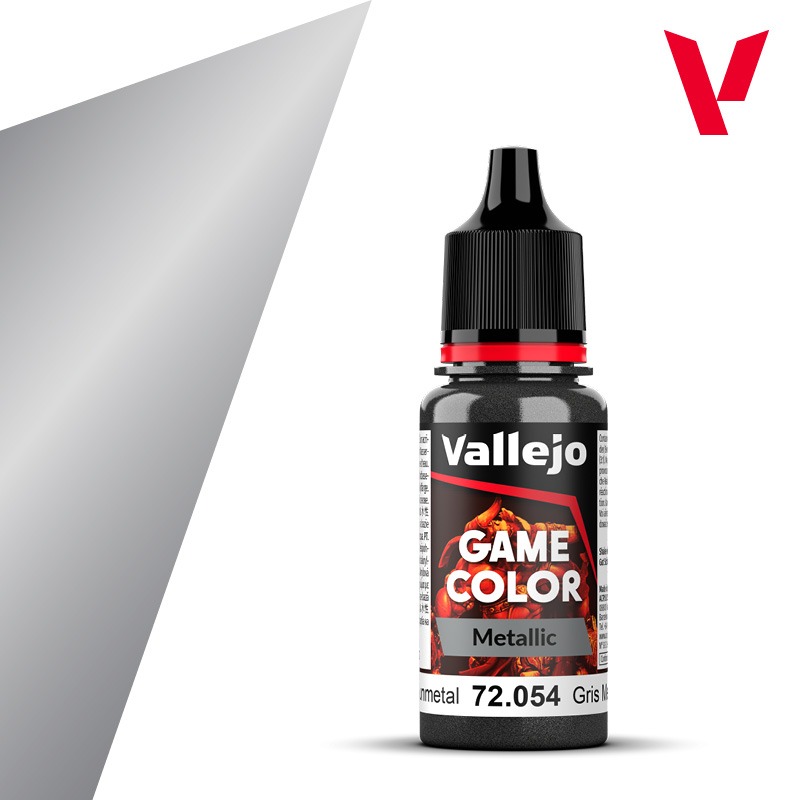 Gunmetal 18ml Vallejo Game Color 72054