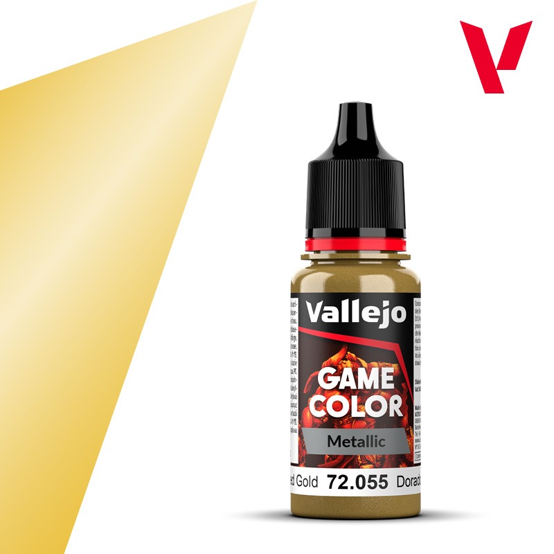 Polished Gold 18ml Vallejo Game Color 72055