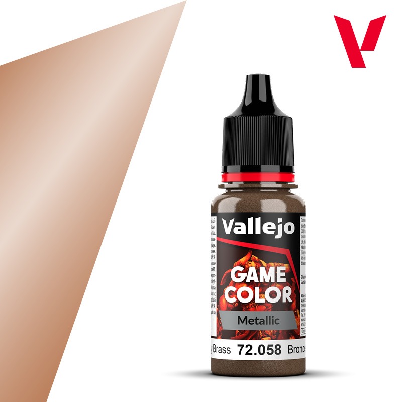 Brassy Brass 18ml Vallejo Game Color 72058