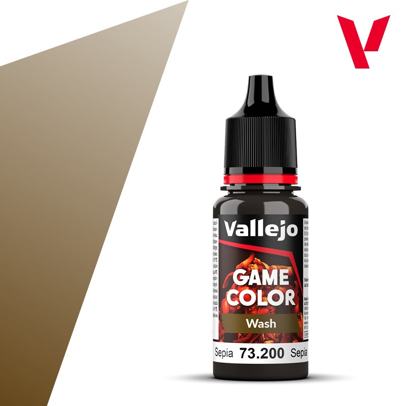 Sepia Wash 18ml Vallejo Game Color 73200