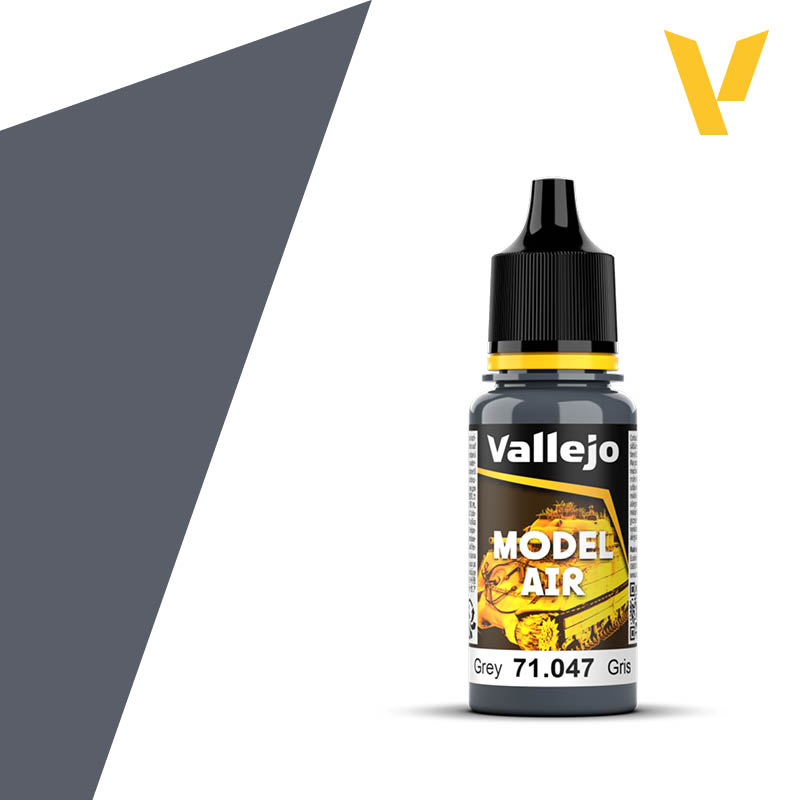 Grey 18ml Vallejo Model Air 71047