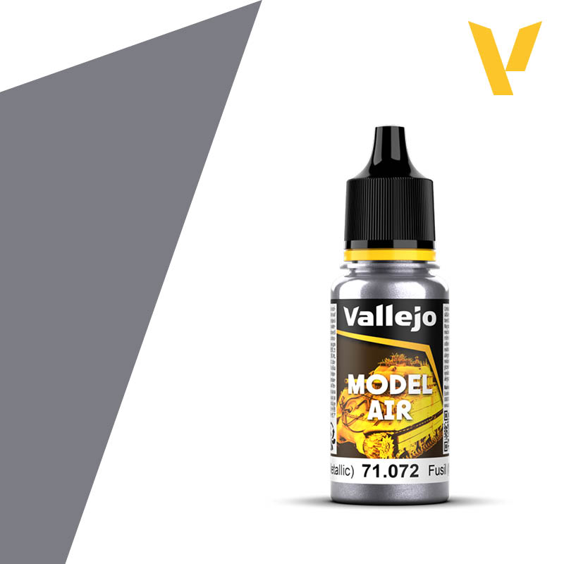 Gunmetal (Metallic) 18ml Vallejo Model Air 71072