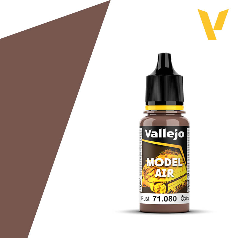 Rust 18ml Vallejo Model Air 71080