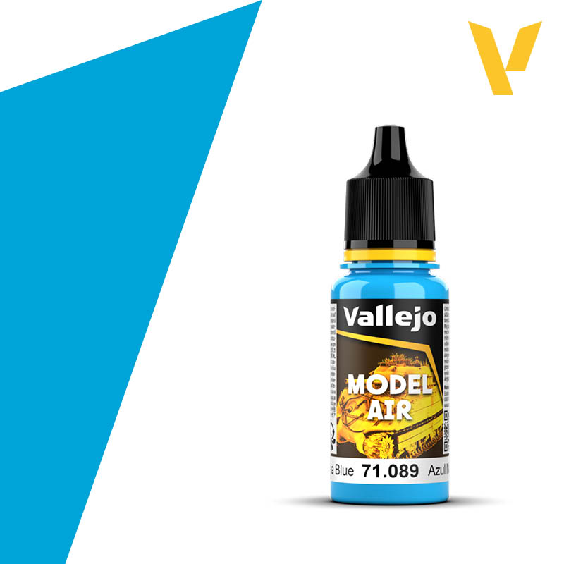 Light Sea Blue 18ml Vallejo Model Air 71089