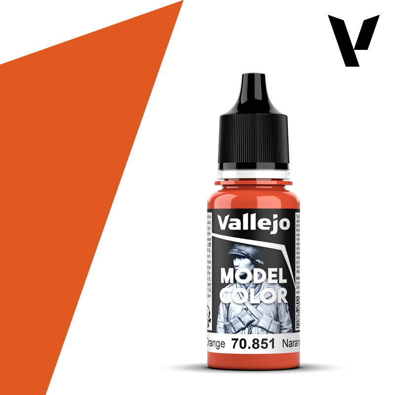 Bright Orange 18ml Vallejo Model Color 70851