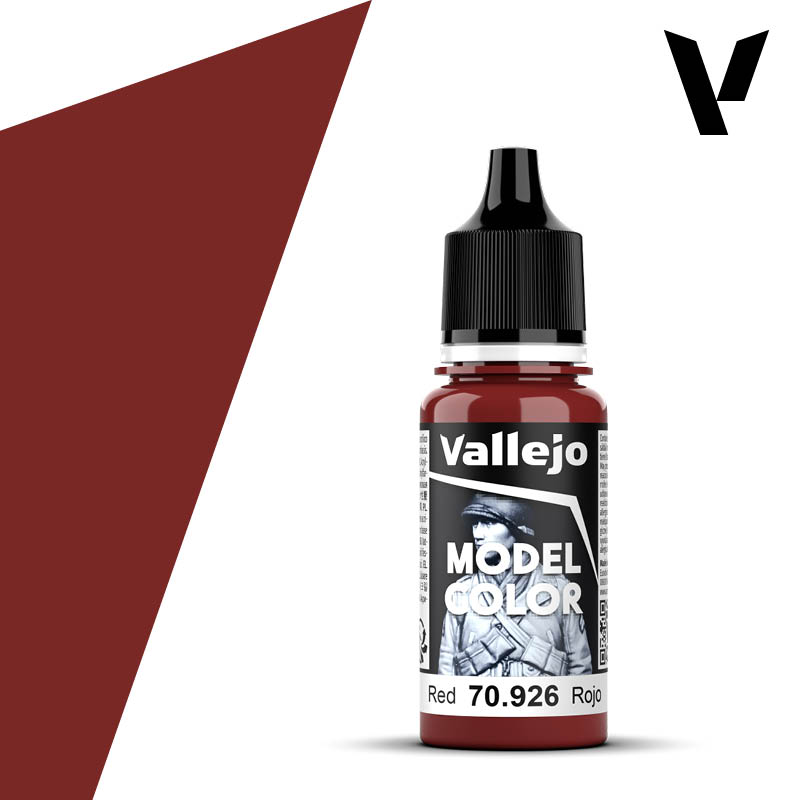 Red 18ml Vallejo Model Color 70926