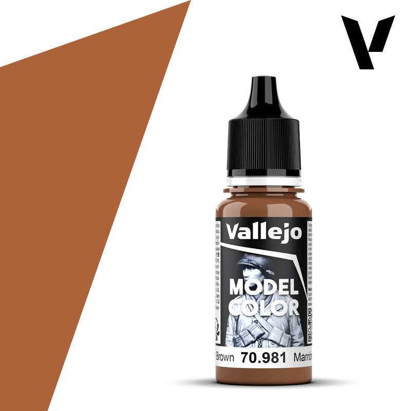 Orange Brown 18ml Vallejo Model Color 70981