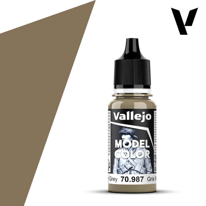Medium Grey mat 18ml Vallejo Model Color 70987