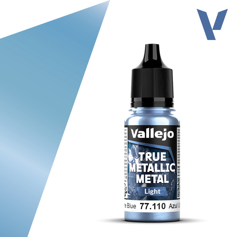 Ultramarine Blue (Light) 18ml Vallejo True Metallic Metal 77110