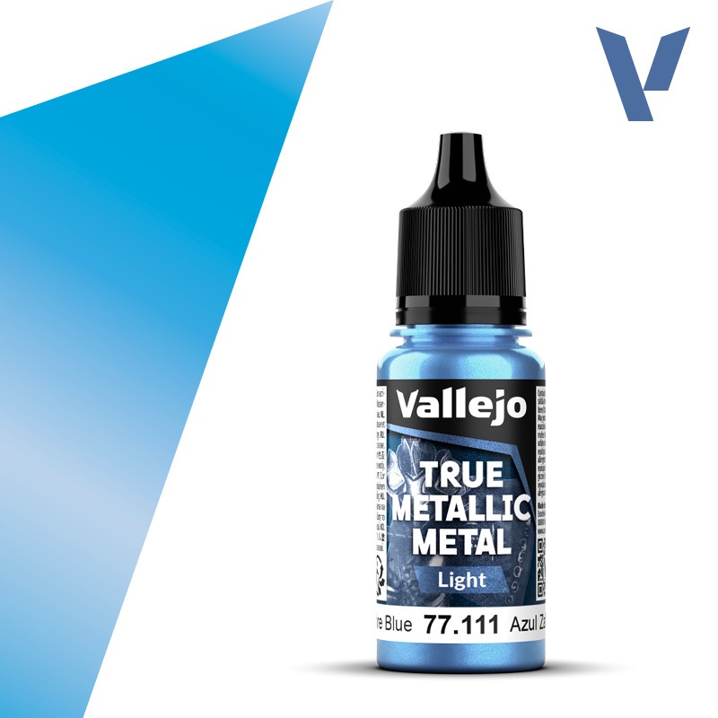 Sapphire Blue (Light) 18ml Vallejo True Metallic Metal 77111