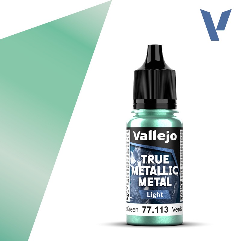 Beetle Green (Light) 18ml Vallejo True Metallic Metal 77113