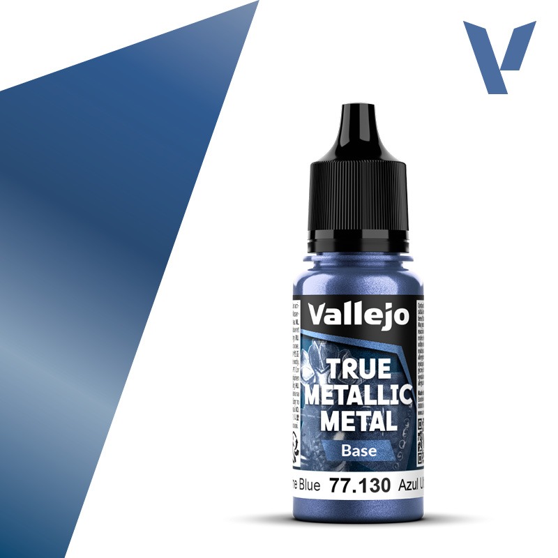 Ultramarine Blue (Base) 18ml Vallejo True Metallic Metal 77130
