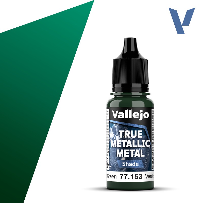 Beetle Green (Shade) 18ml Vallejo True Metallic Metal 77153