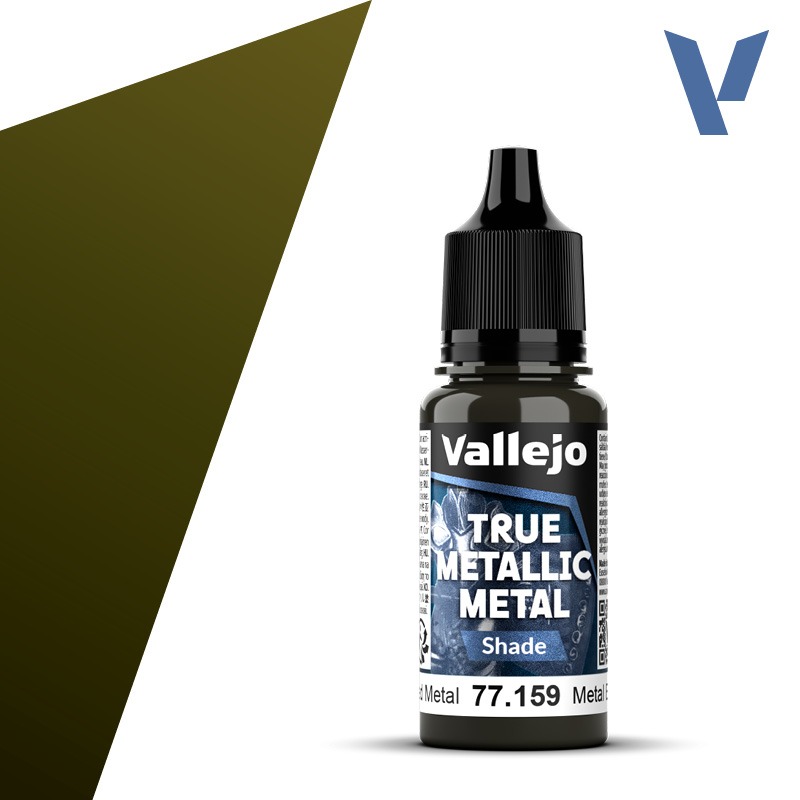 Aged Metal (Shade) 18ml Vallejo True Metallic Metal 77159