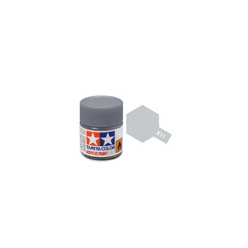 Tamiya TA81511 Acrylic paint X11 /Chrome Silver/ 10ml