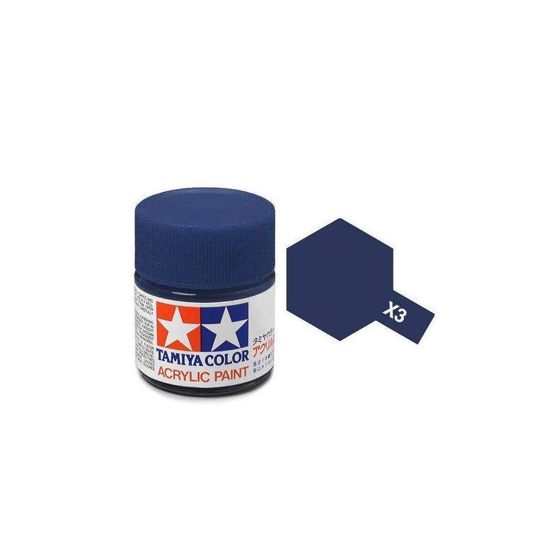 Tamiya TA81503 Acrylic paint X3 /Royal Blue/ 10ml