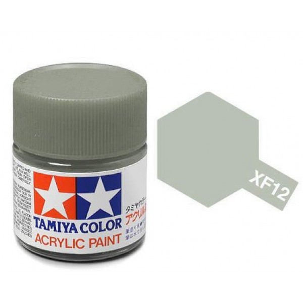 Tamiya TA81712 Acrylic paint XF12 /J.N. Grey/ 10ml