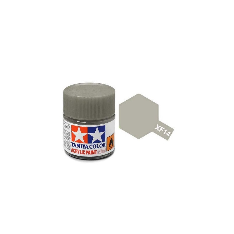 Tamiya TA81714 Acrylic paint XF14 /J.A. Grey/ 10ml