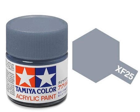 Tamiya TA81725 Acrylic paint XF25 /Light Sea Grey/ 10ml