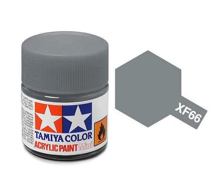 Tamiya TA81766 Acrylic paint XF66 /Light Grey/ 10ml