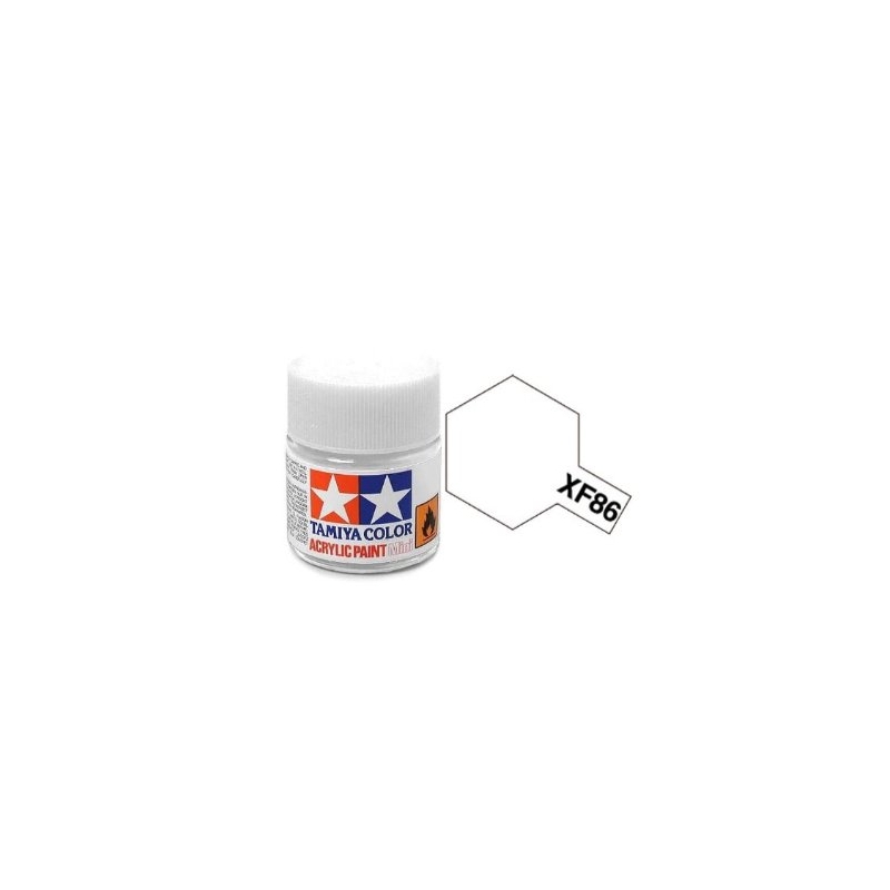 Tamiya TA81786 Acrylic paint XF86 /Flat Clear/ 10ml